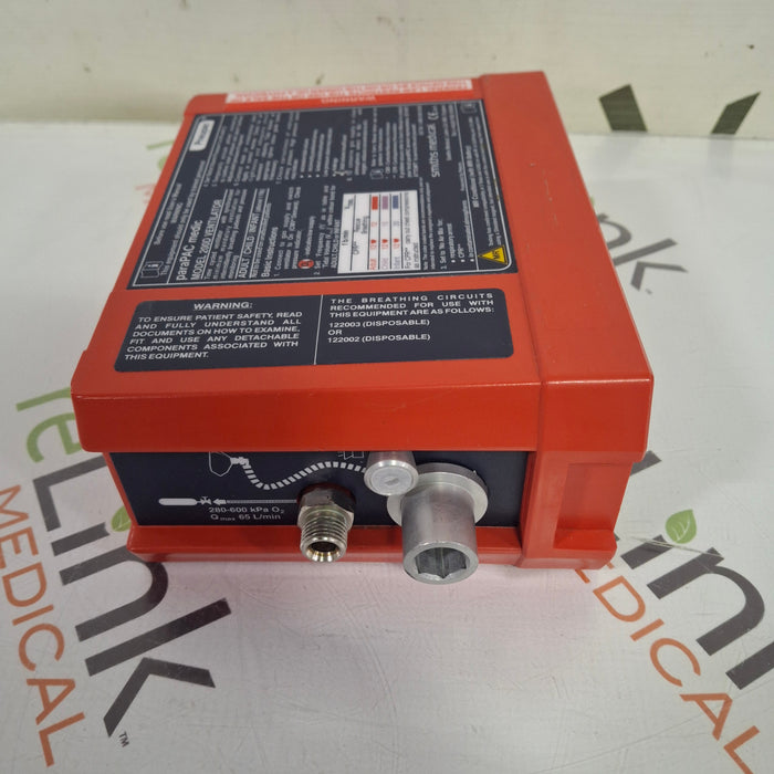 Smiths Medical Pneupac ParaPAC 200D Ventilator