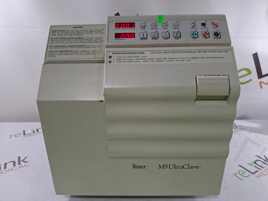 Ritter M9-001 UltraClave Autoclave Sterilizer