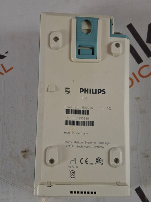 Philips M3001A-A02 OxiMax SpO2, NIBP, ECG MMS Module