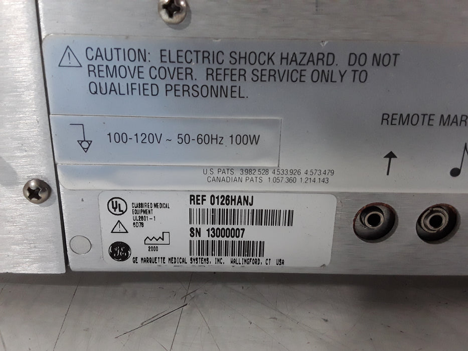 GE Healthcare Corometrics 120 Series Fetal Monitor