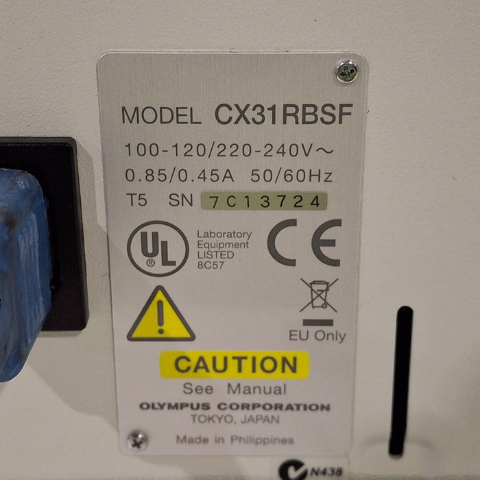 Olympus CX31 Microscope