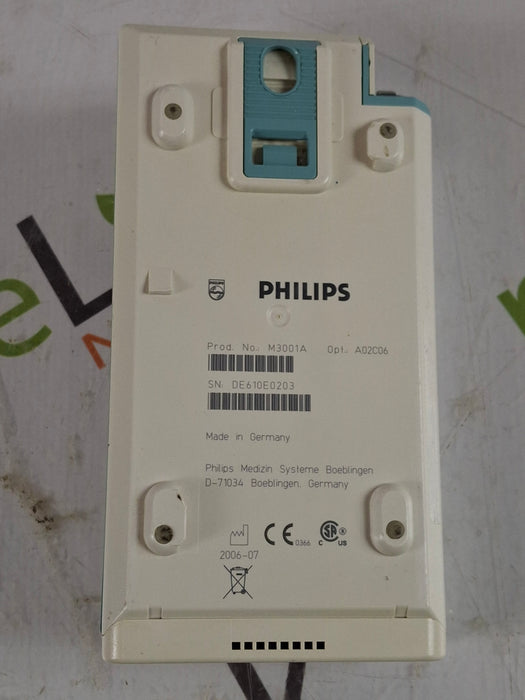 Philips M3001A-A02C06 OxiMax SpO2, NIBP, ECG, Temp, IBP MMS Module