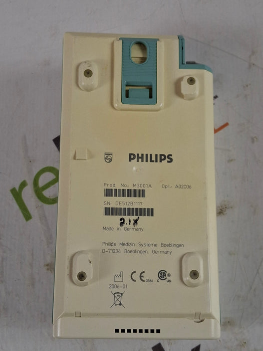 Philips M3001A-A02C06 OxiMax SpO2, NIBP, ECG, Temp, IBP MMS Module