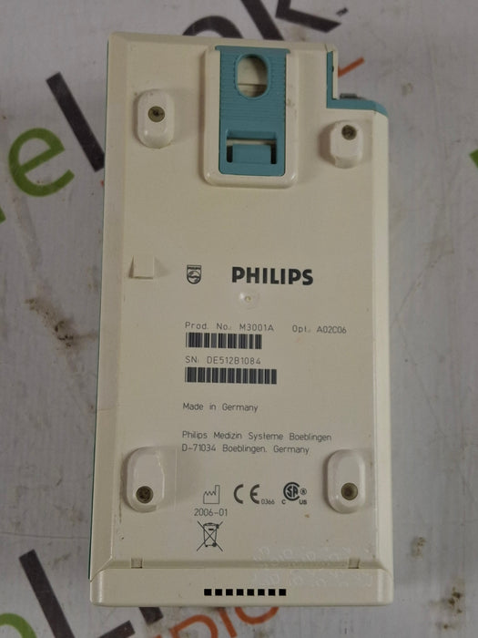 Philips M3001A-A02C06 OxiMax SpO2, NIBP, ECG, Temp, IBP MMS Module