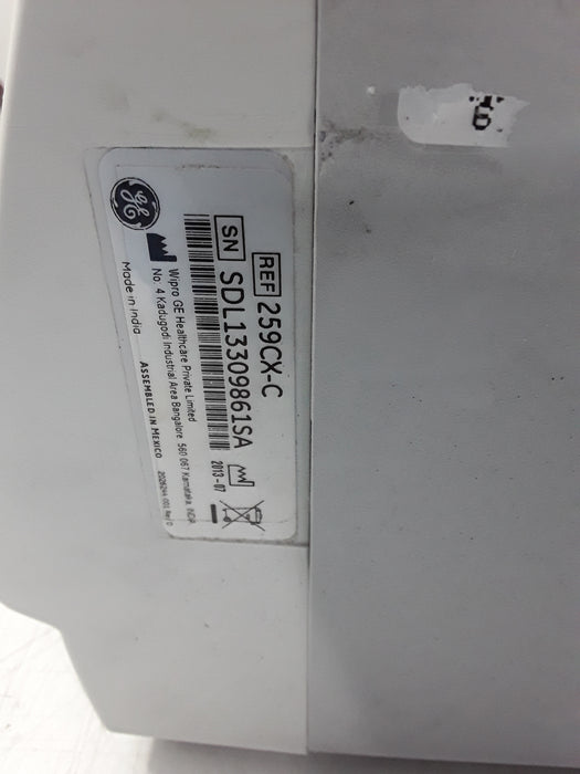 GE Healthcare Corometrics 250cx Series Model 259cx-c Fetal Monitor