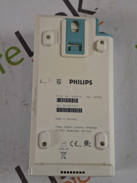 Philips M3001A-A02C06 OxiMax SpO2, NIBP, ECG, Temp, IBP MMS Module