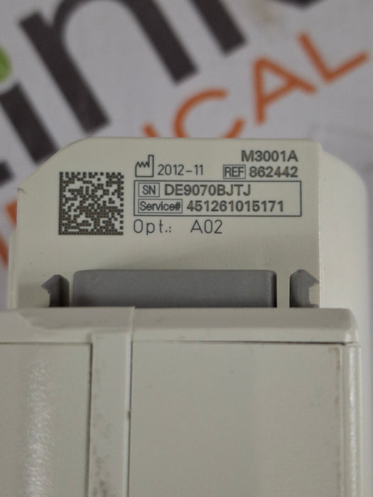 Philips M3001A-A02 OxiMax SpO2, NIBP, ECG MMS Module