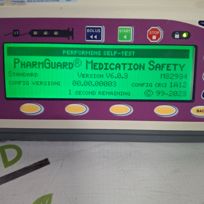 Smiths Medical Medfusion 3500 Version 6 Syringe Infusion Pump