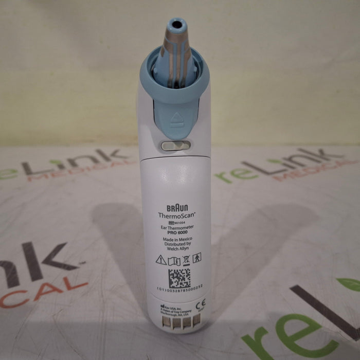 Welch Allyn Braun ThermoScan PRO 6000 Ear Thermometer