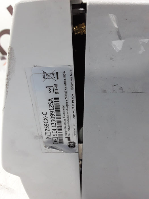 GE Healthcare Corometrics 250cx Series Model 259cx-c Fetal Monitor