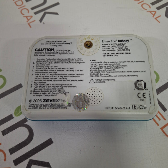 Moog Medical Enteralite Infinity Enteral Feeding Pump