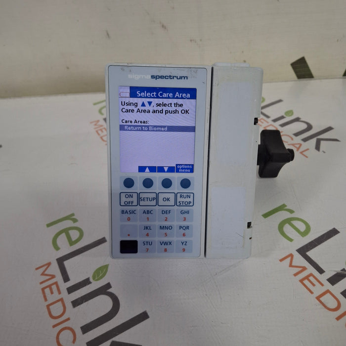 Baxter Sigma Spectrum 8.00.05 w/o Battery Infusion Pump