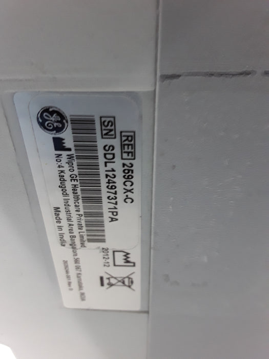 GE Healthcare Corometrics 250cx Series Model 259cx-c Fetal Monitor