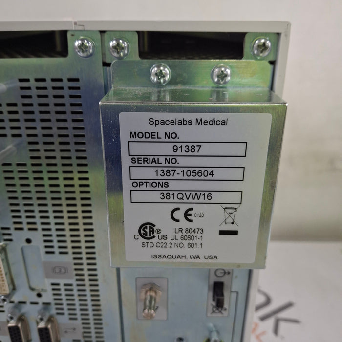 Spacelabs Healthcare Ultraview SL 91387 Patient Monitor