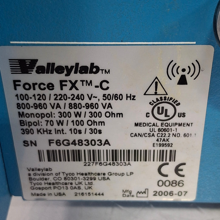 Covidien Valleylab Force FX-C Electrosurgical Generator