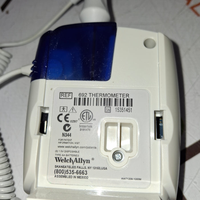 Welch Allyn SureTemp Plus 692 Thermometer