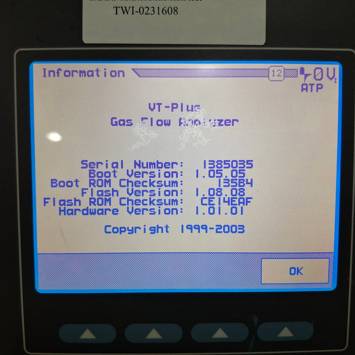 Fluke VT PLUS HF Gas Flow Analyzer