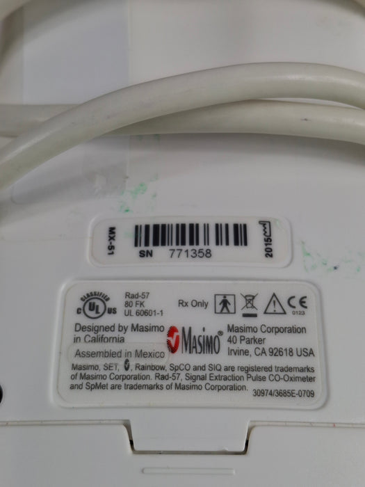 Masimo Rad-57 Pulse CO-Oximeter