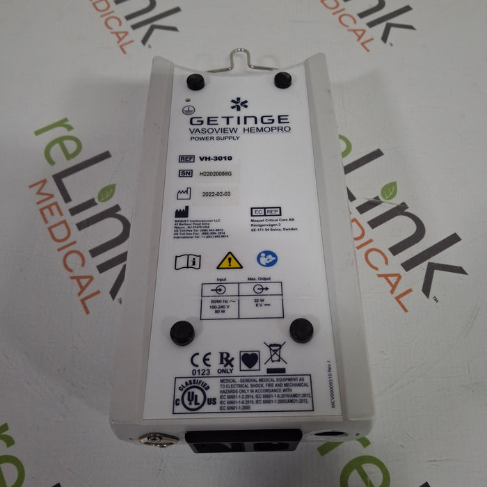 Maquet Vasoview Hemopro Power Supply