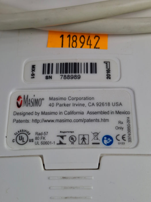 Masimo Rad-57 Pulse CO-Oximeter