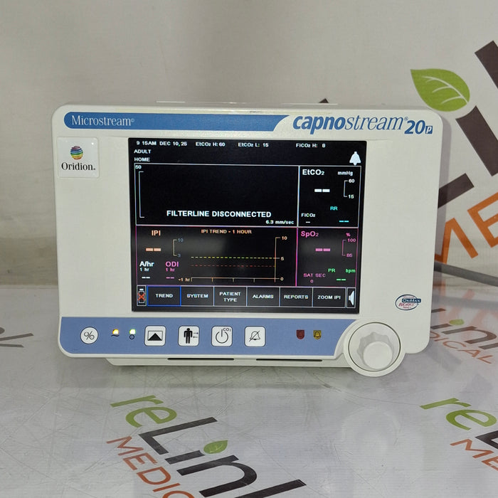 Oridion Capnostream 20P Capnography Monitor