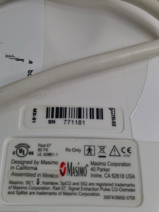 Masimo Rad-57 Pulse CO-Oximeter