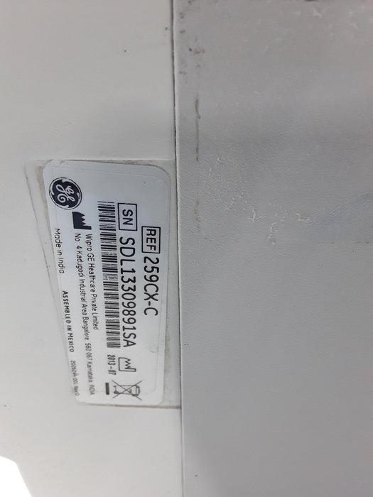 GE Healthcare Corometrics 250cx Series Model 259cx-c Fetal Monitor