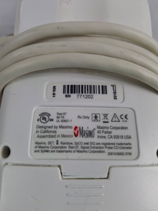 Masimo Rad-57 Pulse CO-Oximeter