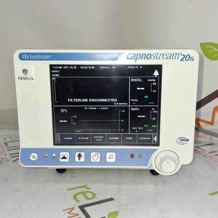 Oridion Capnostream 20P Capnography Monitor