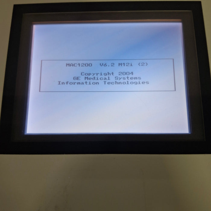 GE Healthcare MAC 1200 ECG