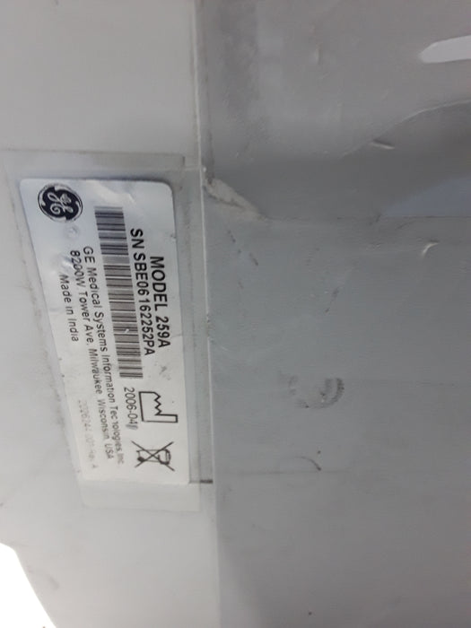 GE Healthcare Corometrics 250 Series Model 259 Fetal Monitor