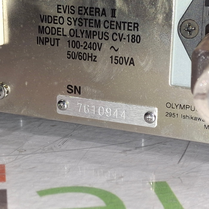 Olympus CV-180 Processor