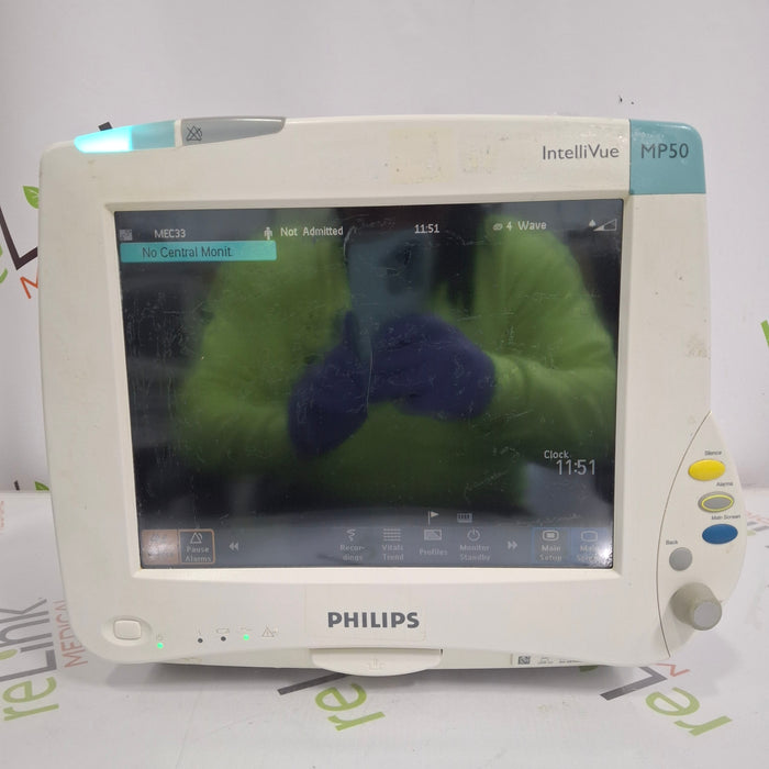 Philips IntelliVue MP50 Patient Monitor