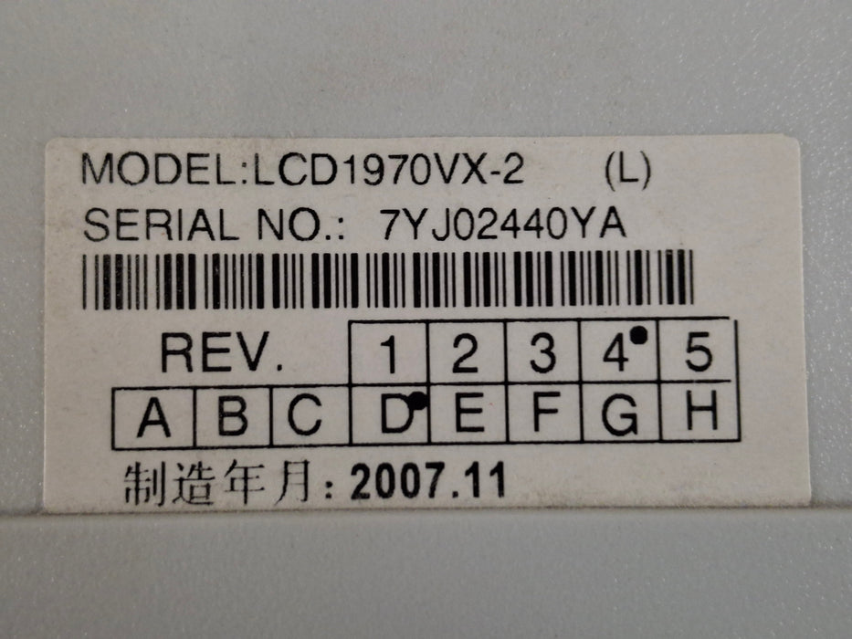 NEC LCD1970VX Monitor