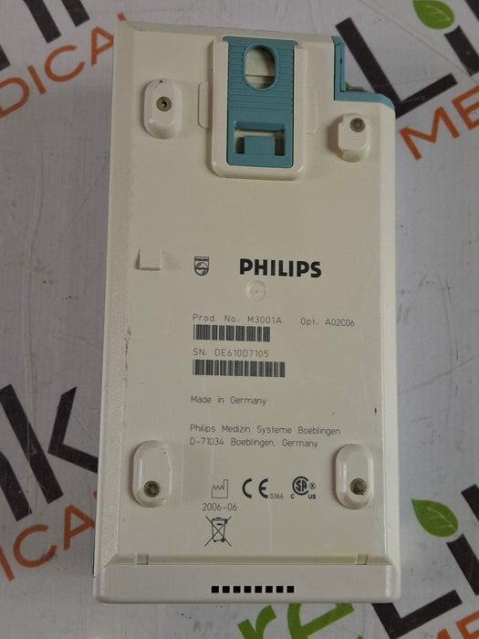 Philips M3001A-A02C06 OxiMax SpO2, NIBP, ECG, Temp, IBP MMS Module
