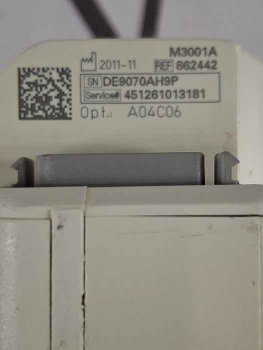 Philips M3001A-A04C06 OxiMax SpO2, NIBP, ECG, Temp, IBP MMS Module