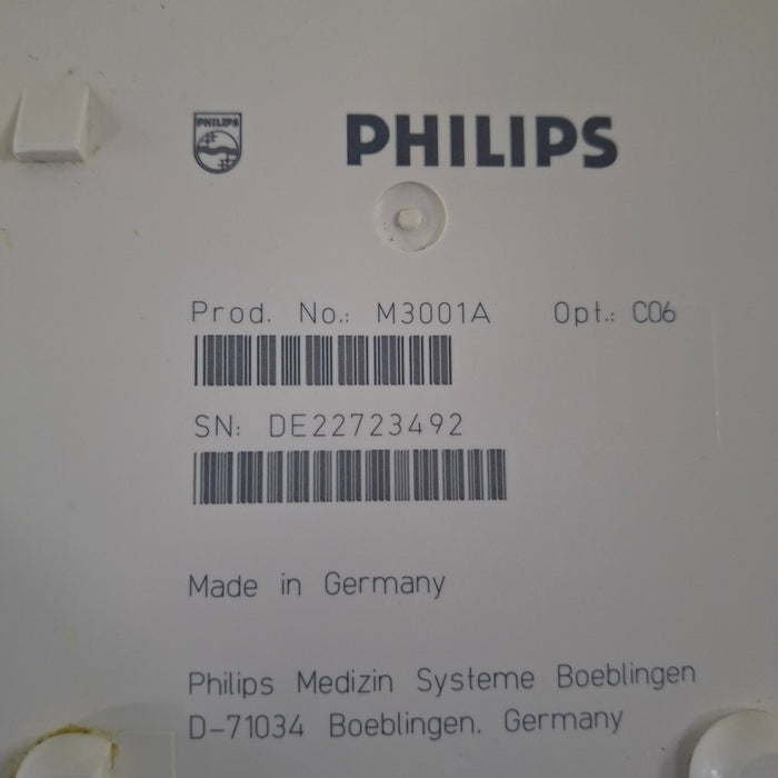 Philips M3001A-C06 Fast SpO2, NIBP, ECG, Temp, IBP MMS Module