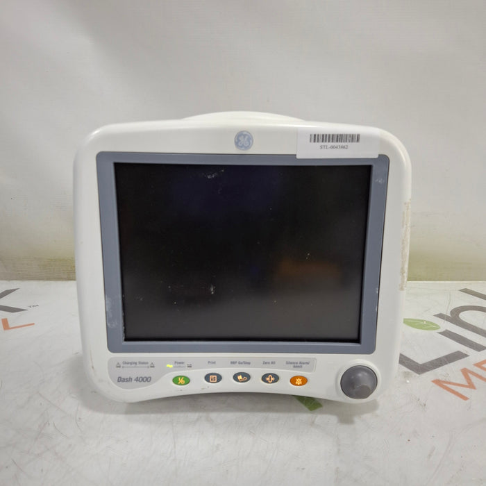 GE Healthcare Dash 4000 - GE/Nellcor SpO2 Patient Monitor