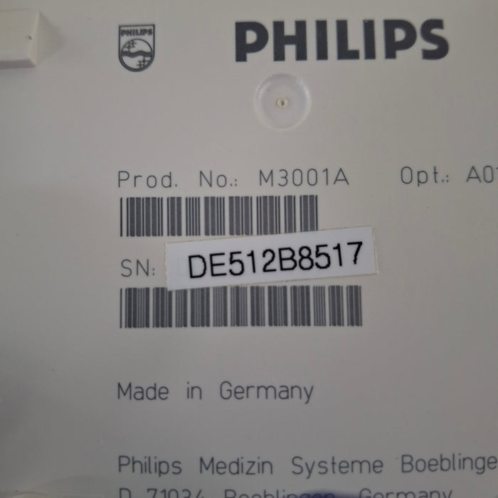 Philips M3001A-A01 Fast SpO2, NIBP, ECG MMS Module