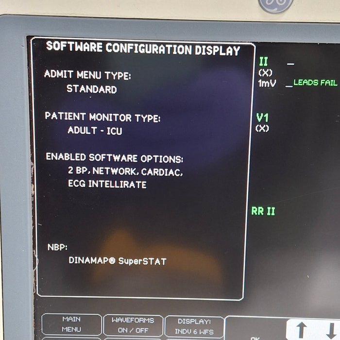 GE Healthcare Dash 4000 - GE/Nellcor SpO2 Patient Monitor