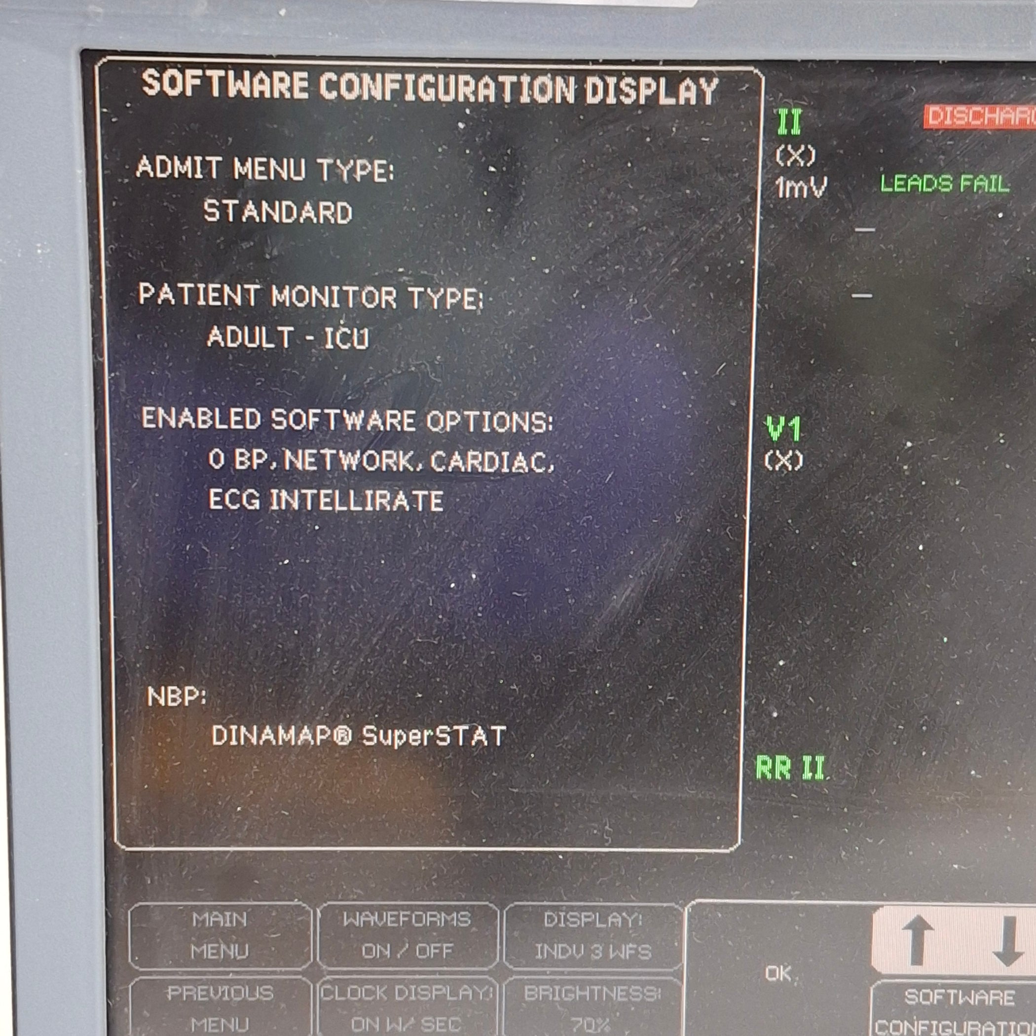 GE Healthcare Dash 4000 - GE/Nellcor SpO2 Patient Monitor