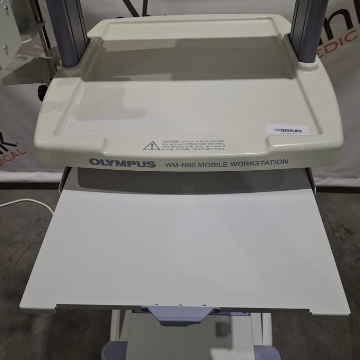 Olympus WM-N60 Mobile Endoscopy Workstation Cart