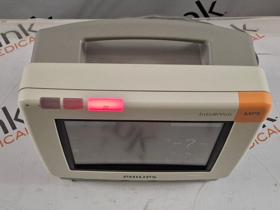 Philips Intellivue MP5 - ECG, Fast SpO2, NIBP Patient Monitor
