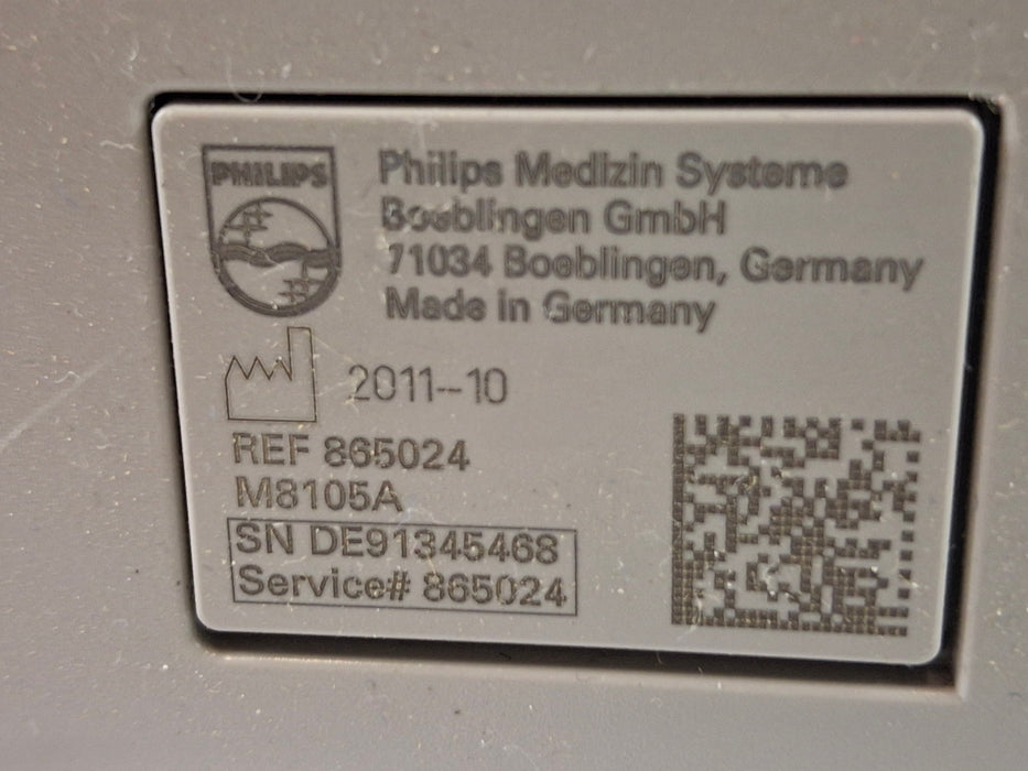 Philips Intellivue MP5 - ECG, Fast SpO2, NIBP Patient Monitor