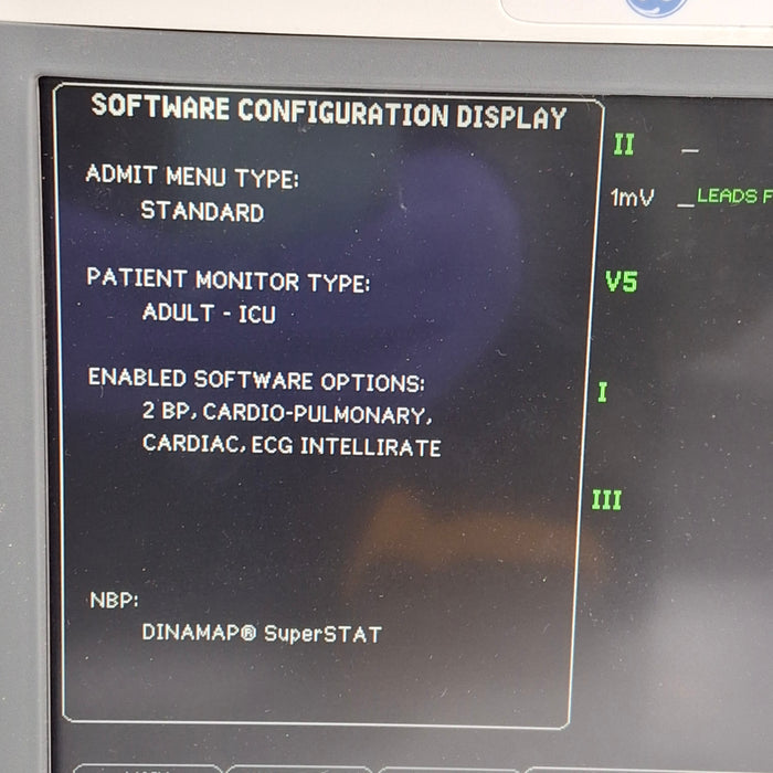 GE Healthcare Dash 4000 - GE/Nellcor SpO2 Patient Monitor