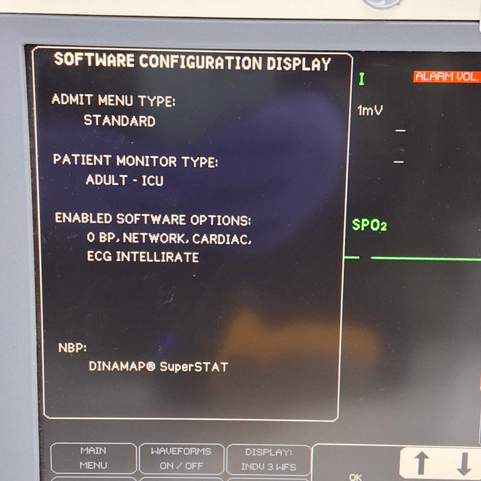 GE Healthcare Dash 4000 - GE/Nellcor SpO2 Patient Monitor