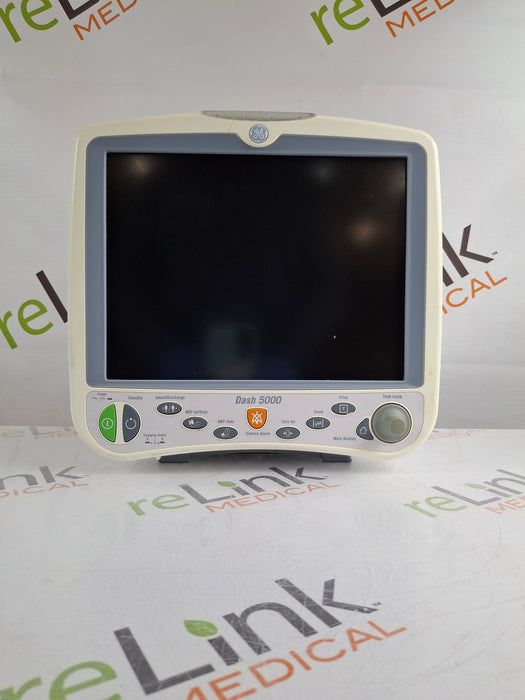 GE Healthcare Dash 5000 - GE/Nellcor SpO2 Patient Monitor