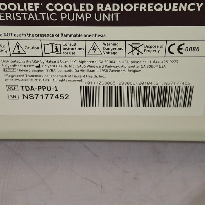 Baylis TDA-PPU-1 Pain Management Pump