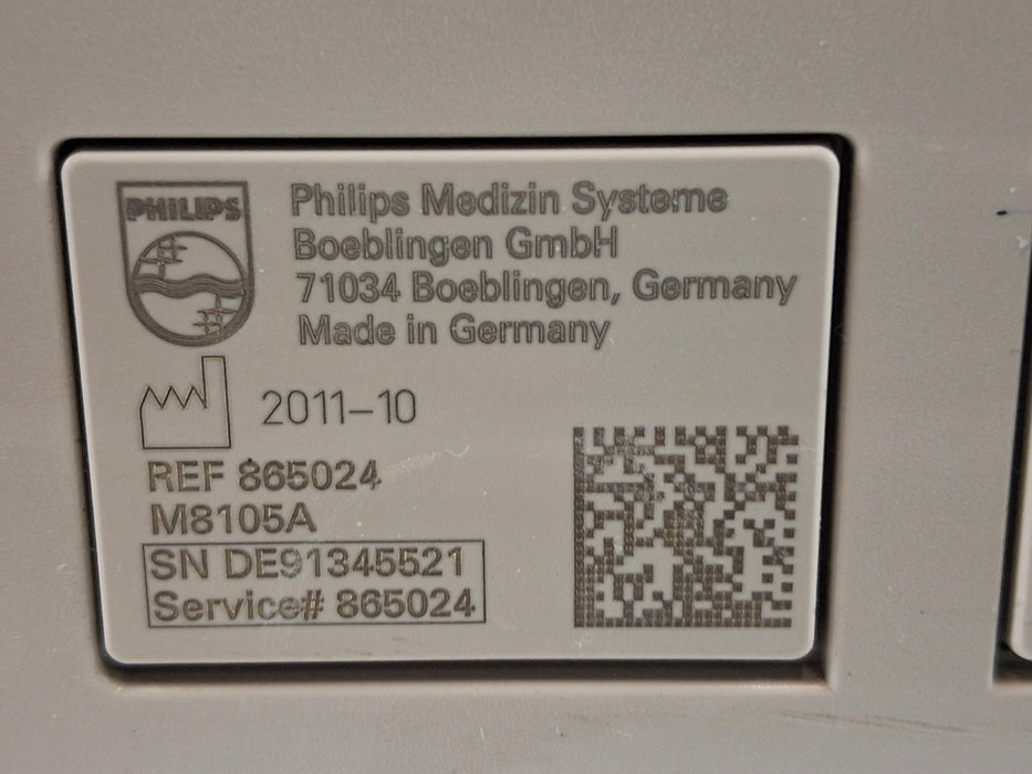 Philips Intellivue MP5 - ECG, Fast SpO2, NIBP Patient Monitor