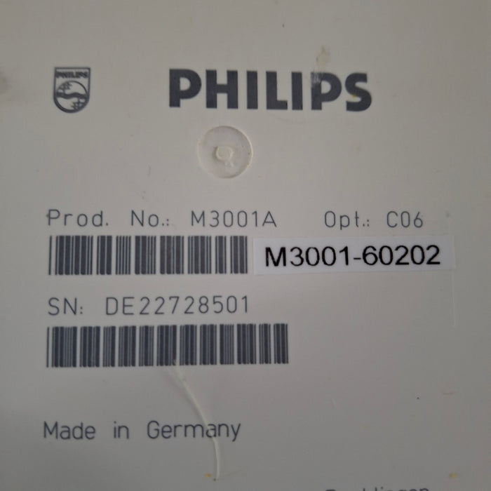 Philips M3001A-C06 Fast SpO2, NIBP, ECG, Temp, IBP MMS Module